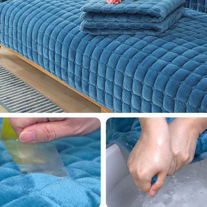 ⏳ Tijdelijke aanbieding: 50% korting⏰ Winterhoes voor de bank: dik, zacht en antislip🛋️