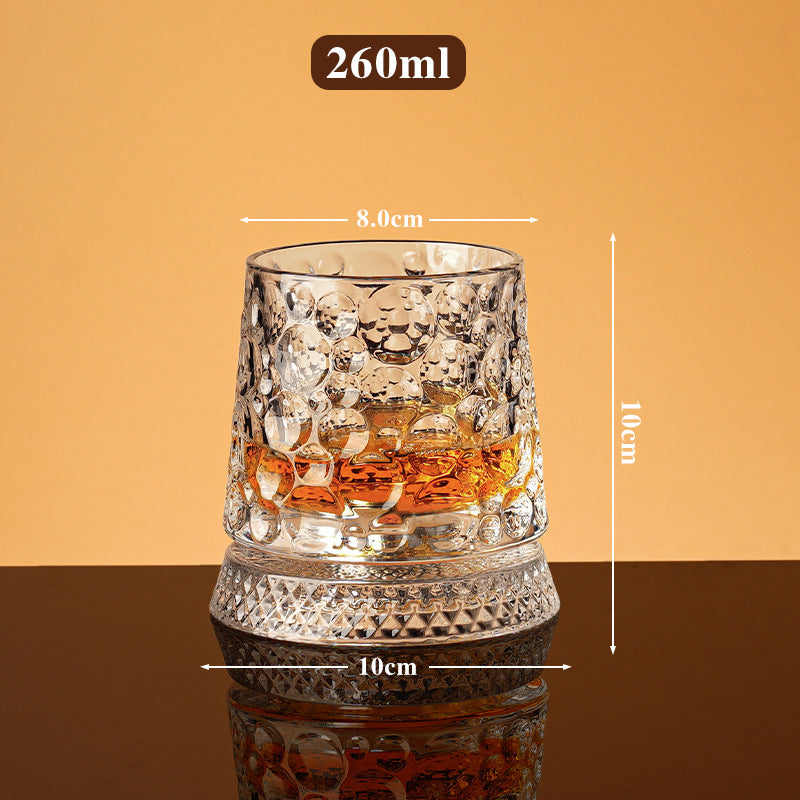 🥛💎Nieuwjaarsaanbieding 53% korting! ✨🔥 360° draaibaar whiskyglas