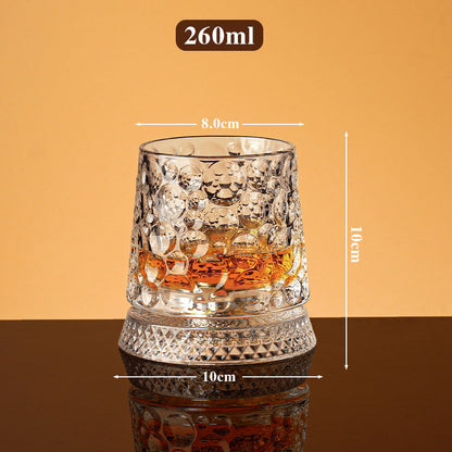💎 50% KORTING ✨ 360° Draaibaar Luxe Whiskyglas