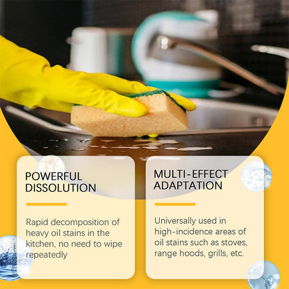 Krachtige ontvettende reinigingsspray voor de keuken