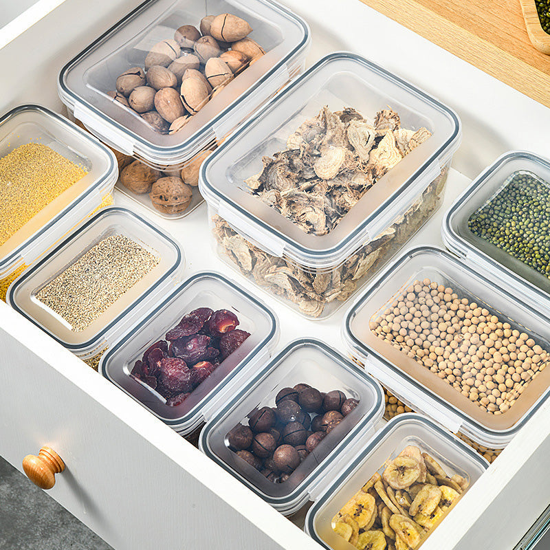 🌞Fris De Lente In Met 50% Korting!🥬3-Delige Vershoudbakjes met Vergiet – Lekvrije Stapelbare Koelkast Organizers voor Fruit en Groenten