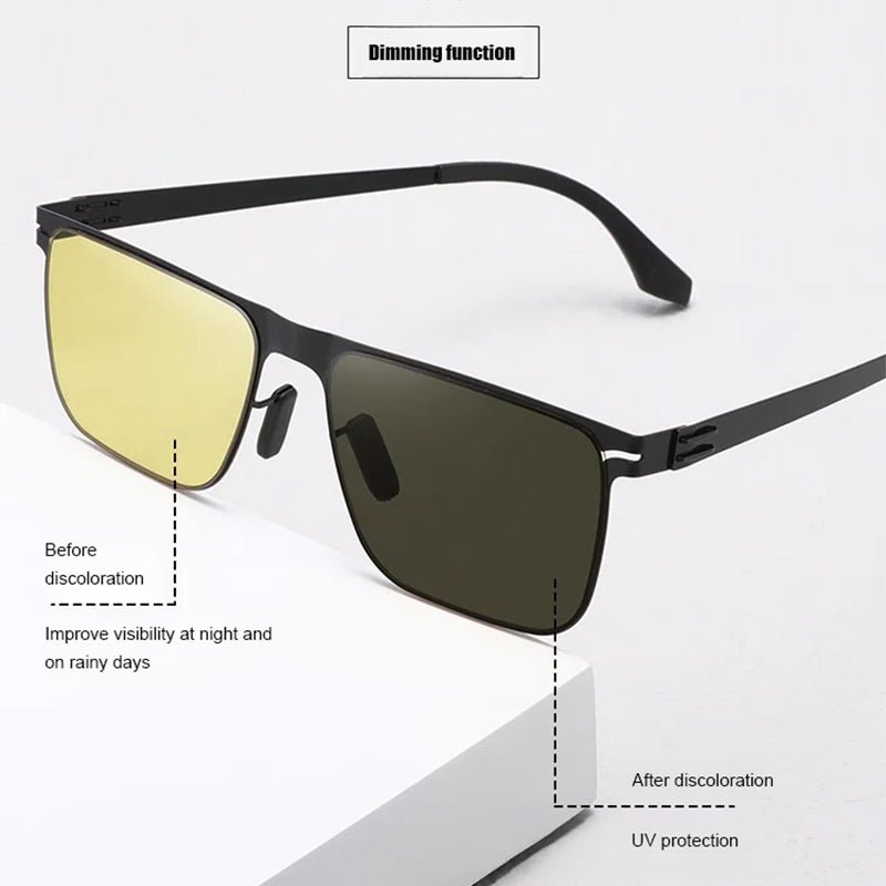 👓 Exclusieve Korting -50%! 🌞🌙 Fotochrome Rijbril – Perfect voor Rijden Nacht & Regen 🚗 | Anti-verblinding & UV400 ✨