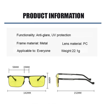 👓 Exclusieve Korting -50%! 🌞🌙 Fotochrome Rijbril – Perfect voor Rijden Nacht & Regen 🚗 | Anti-verblinding & UV400 ✨