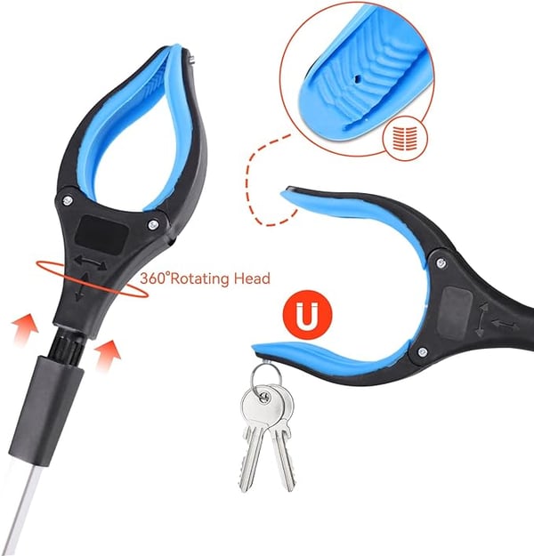💥50% KORTING!💥Opvouwbare grijper met 360° draaibare clip