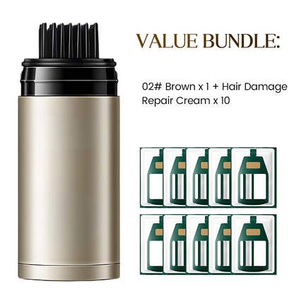 📢📢50% KORTING! ✨ Kam voor het direct kleuren van grijs haar – Onmiddellijke dekking, milde formule & nauwkeurig aan te brengen! 🌿💇‍♀️