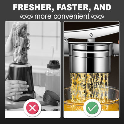 AEX Multifunctionele roestvrijstalen aardappel-, sap- en voedselpers