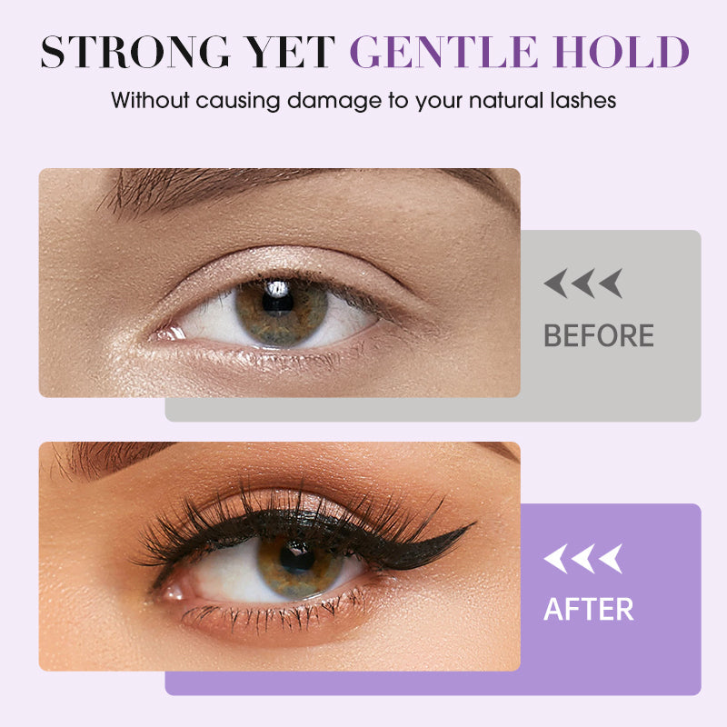 💅 Dubbelzijdige wimperlijm en -verzegeling | Langdurige hold