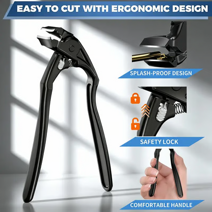 ✂️ Perfect gebogen ontwerp | Nagelknipper van roestvrij staal | Comfortabele grip voor senioren ✨