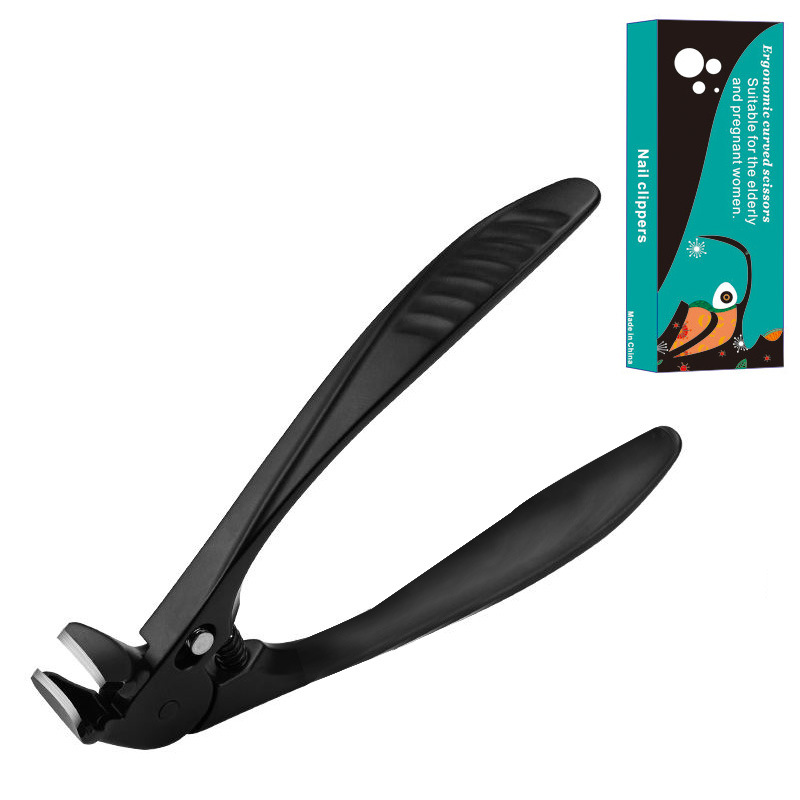 ✂️ Perfect gebogen ontwerp | Nagelknipper van roestvrij staal | Comfortabele grip voor senioren ✨