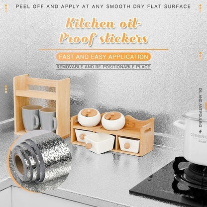 🔥 Keuken oliebestendige stickers | Beschermt tegen spetters