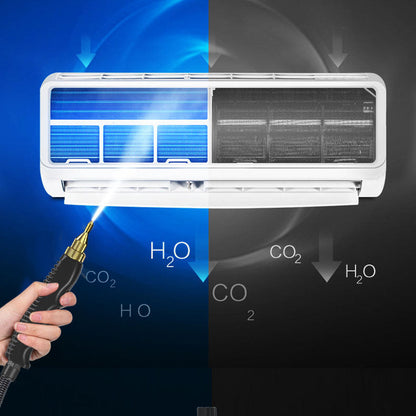 🧼VOORJAARSSCHOONMAAK🔥 2500W Handstoomreiniger – Krachtige Reiniging met Hoge Temperatuur & Druk | Zonder Chemische Middelen, Diep & Grondig Schoon