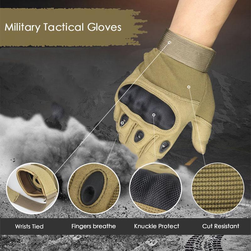 🟛 50% KORTING! ⚔️ Tactische militaire handschoenen – antislip, snijbestendig en met touchscreen-functie ✋