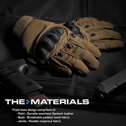 🟛 50% KORTING! ⚔️ Tactische militaire handschoenen – antislip, snijbestendig en met touchscreen-functie ✋