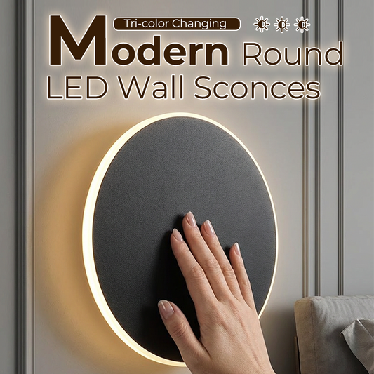 🌞Fris De Lente In Met 50% Korting!Eclips LED Wandlamp met Touch Control | Moderne Dimbare Sfeerverlichting | 3 Lichtkleuren