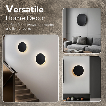 🌞Fris De Lente In Met 50% Korting!Eclips LED Wandlamp met Touch Control | Moderne Dimbare Sfeerverlichting | 3 Lichtkleuren