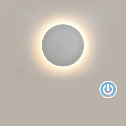 🌞Fris De Lente In Met 50% Korting!Eclips LED Wandlamp met Touch Control | Moderne Dimbare Sfeerverlichting | 3 Lichtkleuren