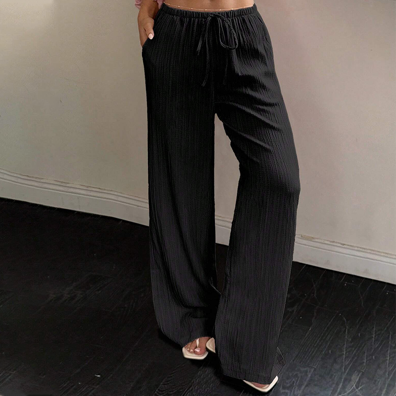 👖 58% Korting – Dames Wijde Pijpen Broek | Flatterend, Comfortabel & Makkelijk te Combineren