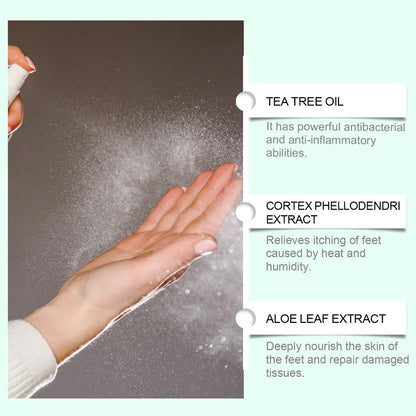 Antimicrobial Foot Sanitizer with Tea Tree Oil
