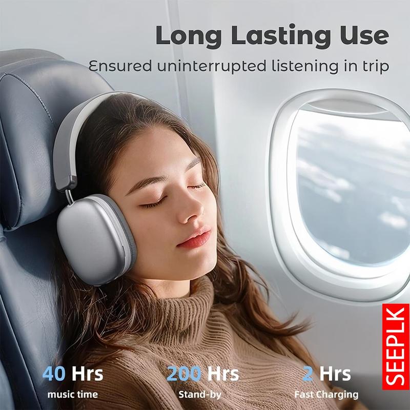 🎧✨ 50% KORTING! Draadloze Bluetooth Hoofdtelefoon – 360° Geluid, BT 5.3 & 40 uur Afspeeltijd!