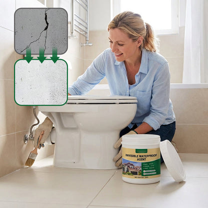 💧🛠️ Transparante, waterdichte kit voor het repareren van lekken🚿 Geen waterschade meer