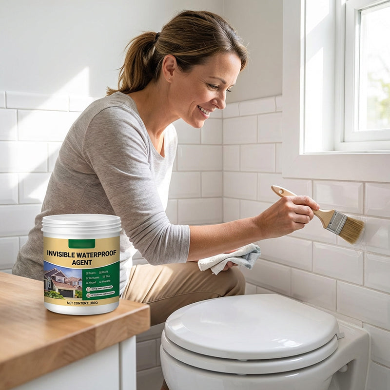 💧🛠️ Transparante, waterdichte kit voor het repareren van lekken🚿 Geen waterschade meer