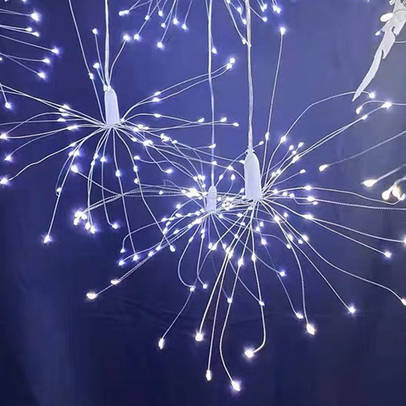 🔥Zolang de voorraad strekt, 62% korting!🎉 Solar vuurwerk lichtslingers voor in de tuin en op feestjes