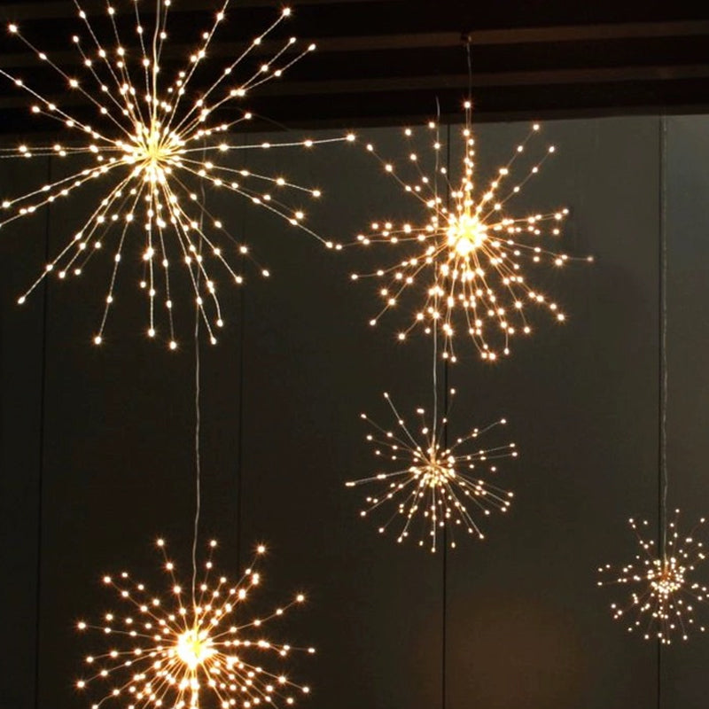 🔥Zolang de voorraad strekt, 62% korting!🎉 Solar vuurwerk lichtslingers voor in de tuin en op feestjes