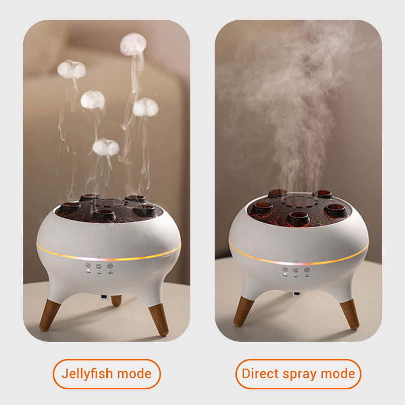 🔥Tijdelijke actie: 50% korting🔥 Dynamische kwallen etherische olie diffuser & luchtbevochtiger