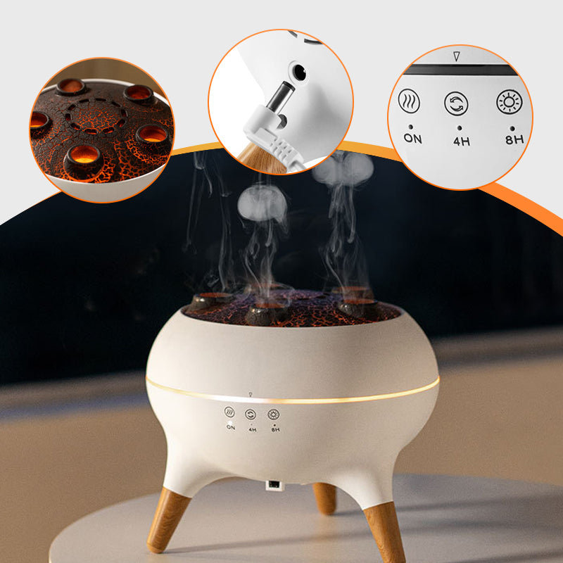 🔥Tijdelijke actie: 50% korting🔥 Dynamische kwallen etherische olie diffuser & luchtbevochtiger