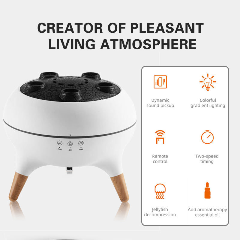 🔥Tijdelijke actie: 50% korting🔥 Dynamische kwallen etherische olie diffuser & luchtbevochtiger