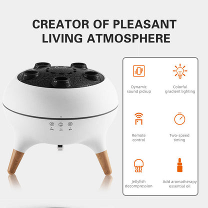 🔥Tijdelijke actie: 50% korting🔥 Dynamische kwallen etherische olie diffuser & luchtbevochtiger