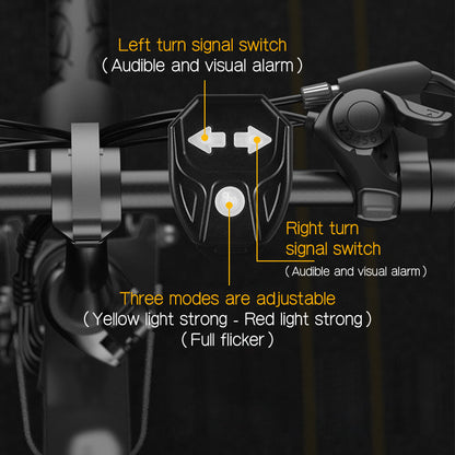 🚴 NU 50% KORTING! 🔦 Draadloos fietsachterlicht met afstandsbediening – automatische remsensor, meer dan 30 lichtstanden en USB-oplaadbaar ⚡