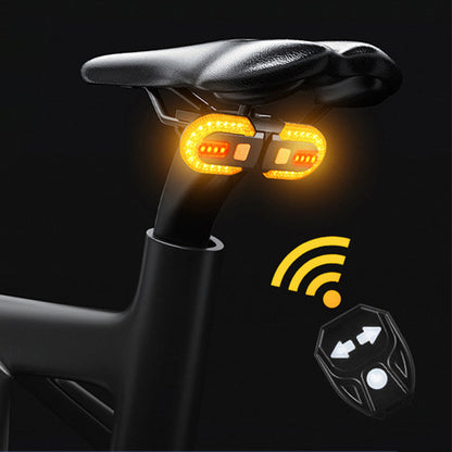 🚴 NU 50% KORTING! 🔦 Draadloos fietsachterlicht met afstandsbediening – automatische remsensor, meer dan 30 lichtstanden en USB-oplaadbaar ⚡