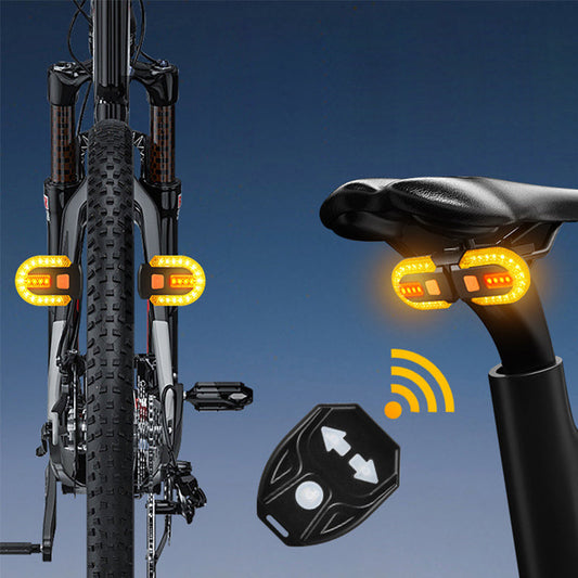 🚴 NU 50% KORTING! 🔦 Draadloos fietsachterlicht met afstandsbediening – automatische remsensor, meer dan 30 lichtstanden en USB-oplaadbaar ⚡