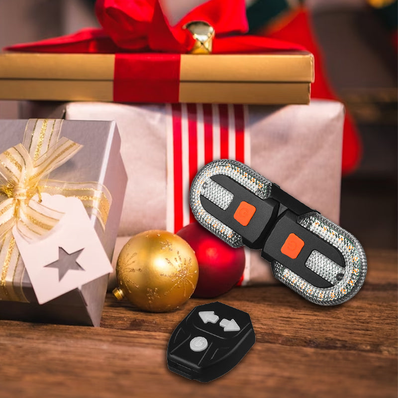 🚴 NU 50% KORTING! 🔦 Draadloos fietsachterlicht met afstandsbediening – automatische remsensor, meer dan 30 lichtstanden en USB-oplaadbaar ⚡