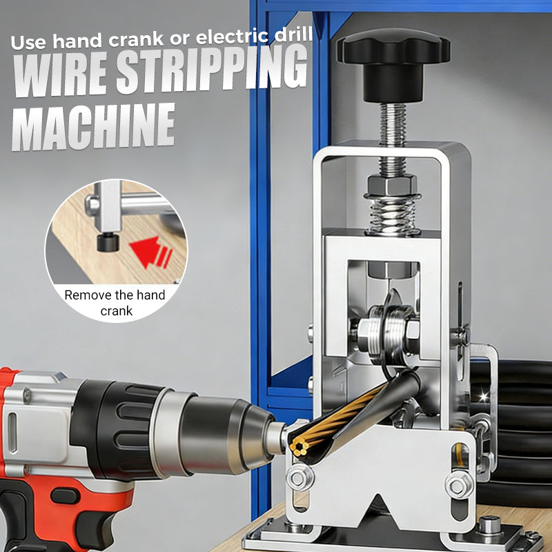 🎁2026 Nieuw binnen 50% KORTING💥Draadstriptmachine voor draden van 1-25 mm