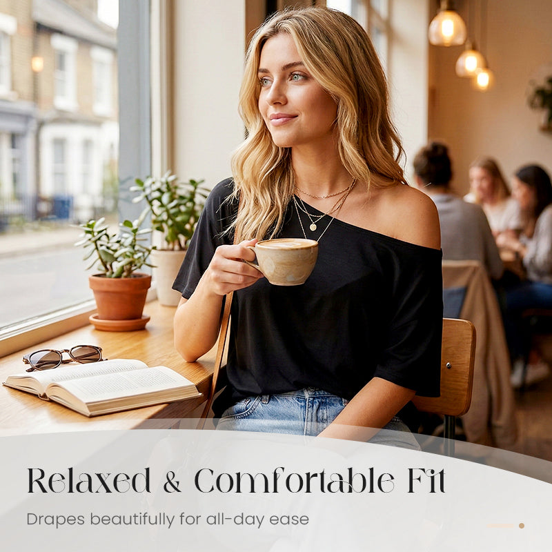 ☀️ Dames 2-Delige Zomerset met Blote Schouders 🎁 1+1 GRATIS – Luchtig, Comfortabel & Stijlvol