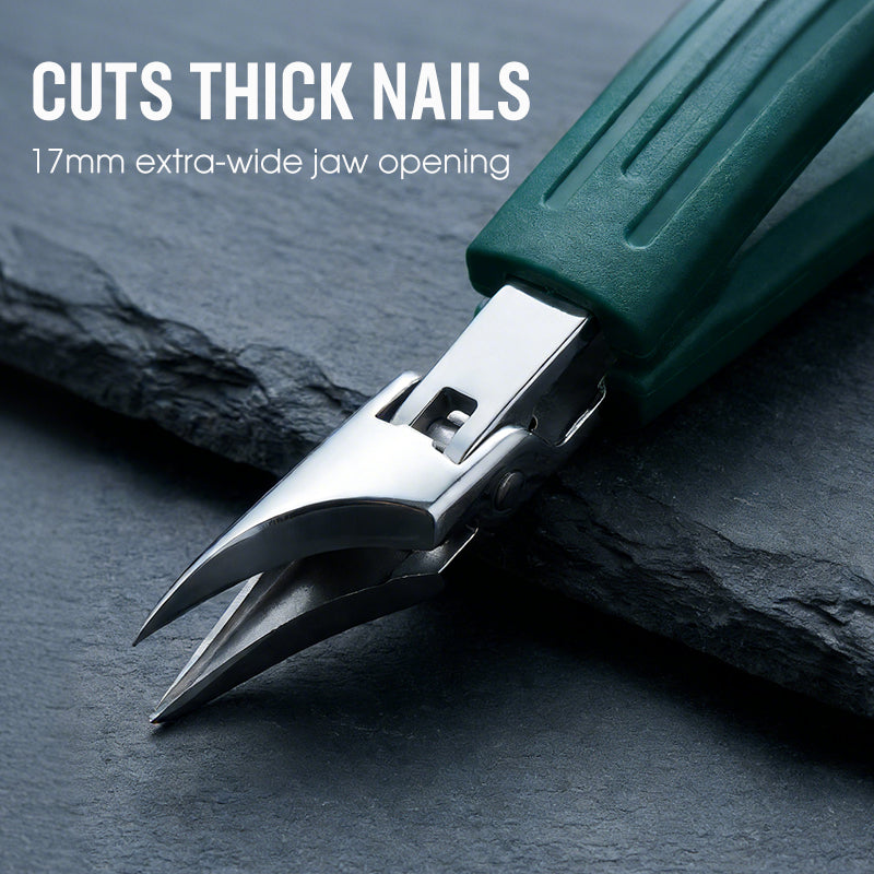 Nagelknipper met brede bek voor dikke nagels