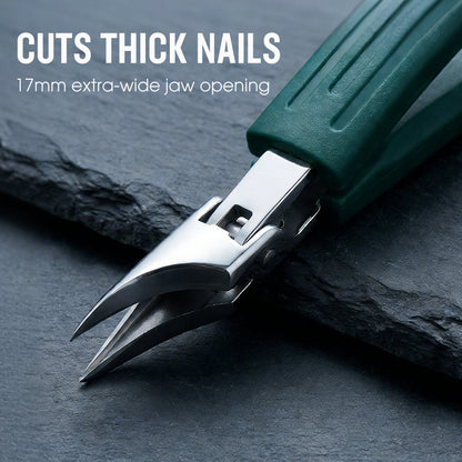 Nagelknipper met brede bek voor dikke nagels