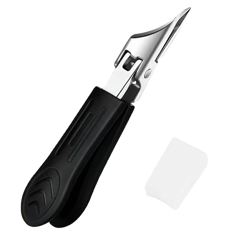 Nagelknipper met brede bek voor dikke nagels