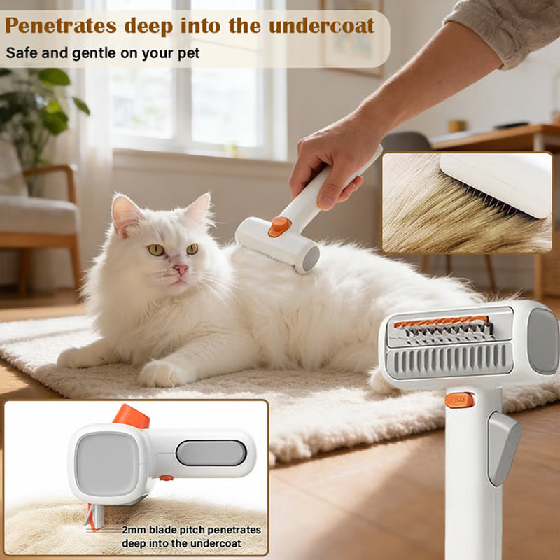 🐾 Nieuw Binnen – 64% KORTING ✨ 2-in-1 Ontklittings- & Verzorgingskam voor Huisdieren