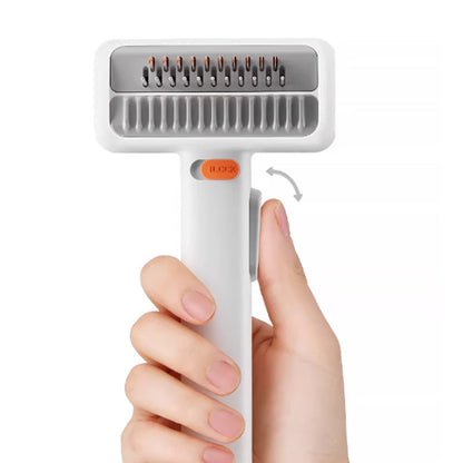 🐾 Nieuw Binnen – 64% KORTING ✨ 2-in-1 Ontklittings- & Verzorgingskam voor Huisdieren