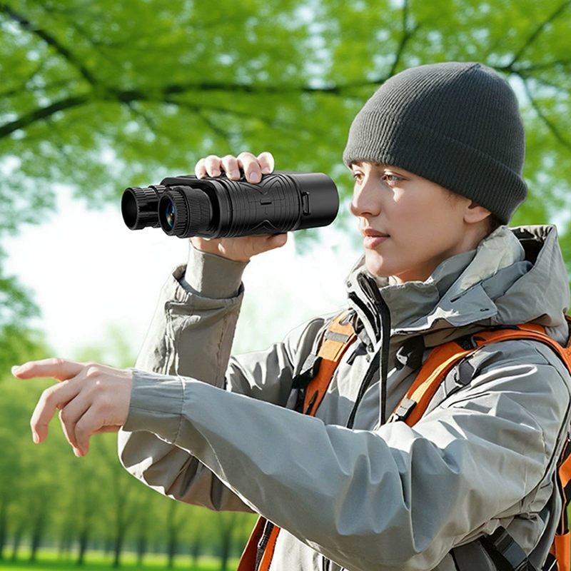 💎 50% KORTING! 💎 Digitale nachtkijker – 3-inch HD-scherm, 4K-opname & 800 m bereik in het donker 🌙🔭