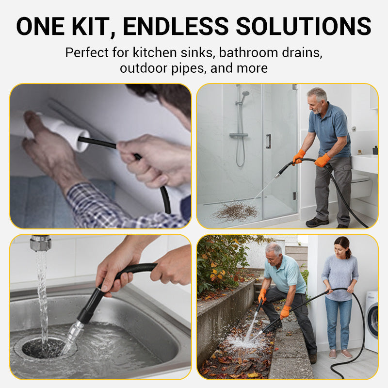 Hogedruk Ontstoppingsslang voor Afvoer met Spuitmon