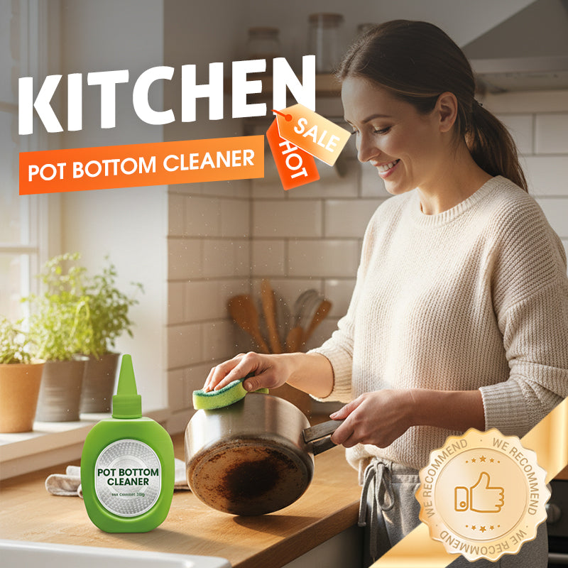 Vlek- en vuilverwijderaar voor potbodems