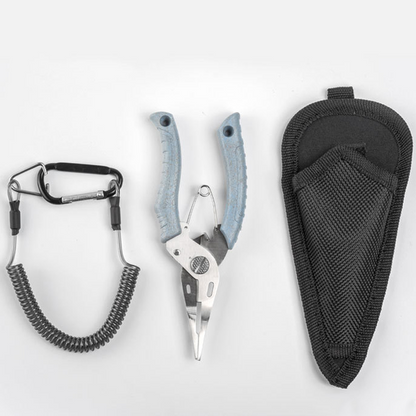 🎣NIEUW – 50% KORTING🔥 RVS Micro Vispincet – Compact, Sterk & Roestvrij | Voor Lijnen Knippen, Haken Verwijderen & Precisiewerk
