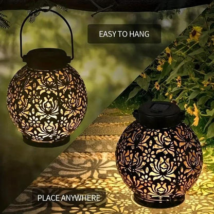 Zonne-lantaarns: decoratieve hanglampen voor buite