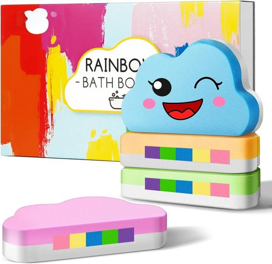 🔥Tijdelijke korting van 50%! 🚿 Leuke, kleurrijke badbruisballen