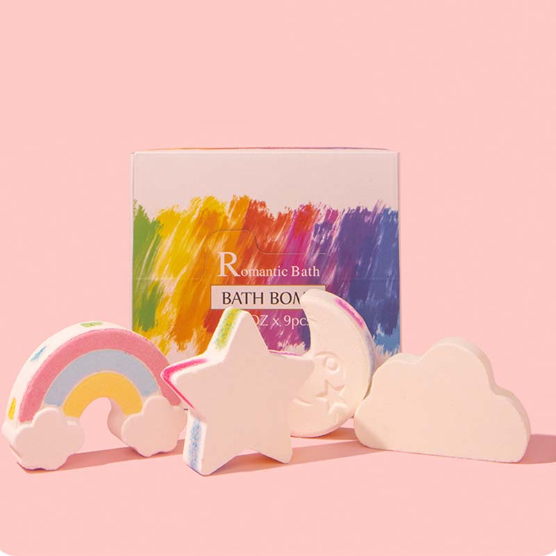 🔥Tijdelijke korting van 50%! 🚿 Leuke, kleurrijke badbruisballen