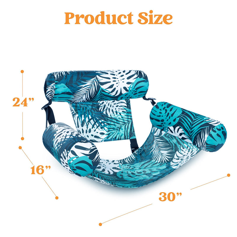 Opblaasbare drijvende stoel voor in het zwembad